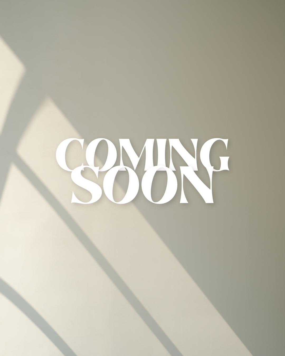 White Neutral Simple Coming Soon Instagram Post